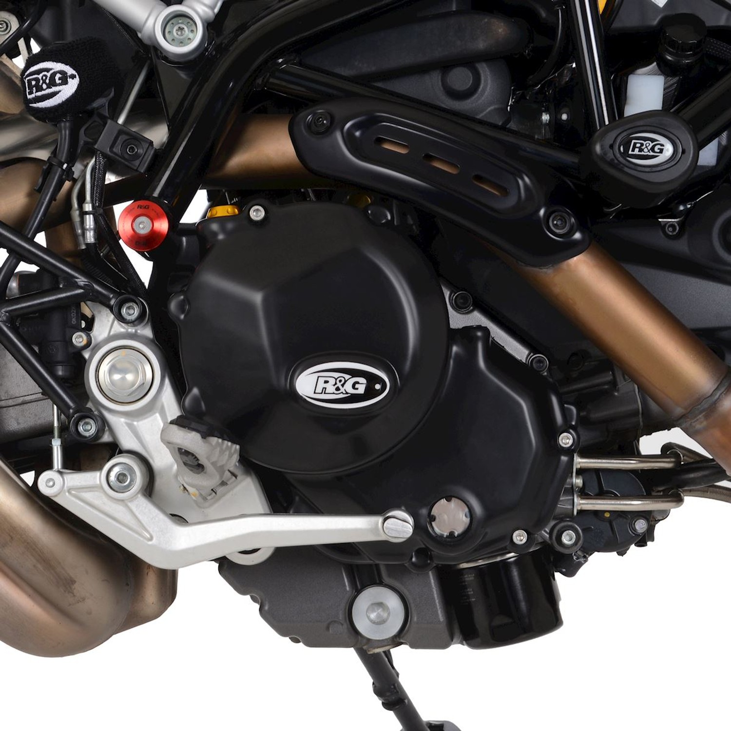 R&G Racing RHS Engine Case Cover for Ducati 950 Hypermotard '19-'22 R&G Racing RHS Engine Case Cover for Ducati 950 Hypermotard '19-'22